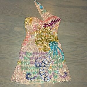 Sherrie Hill Formal Sequin Dress size 6